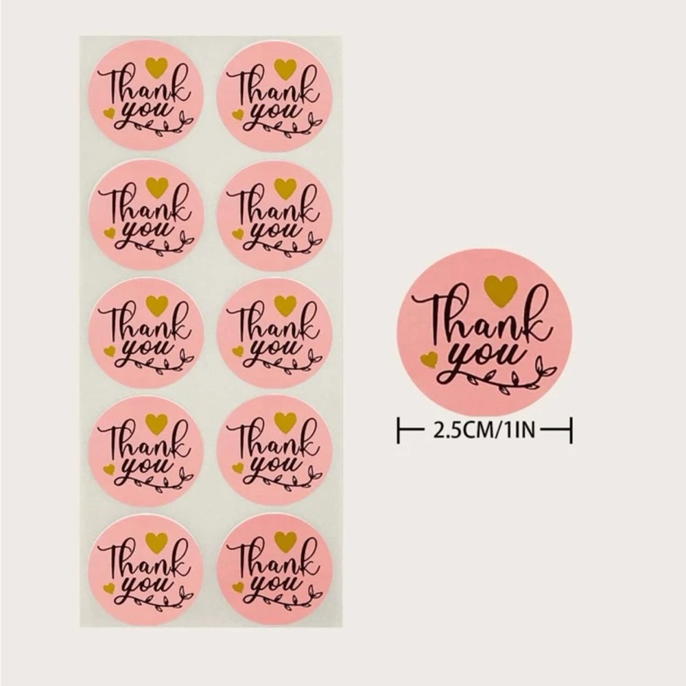 Thankyou stickers - Picture 2 of 3